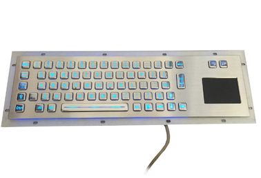 Illuminated USB Medical Grade Keyboard , Industrial Touch Screen Keyboard