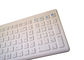 5VDC 2.4G IP65 Washable Wireless Medical Keyboard Numeric Key
