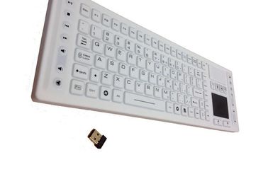 Clavier sans fil de contact de multimédia durables, clavier d'ordinateur industriel incorporé