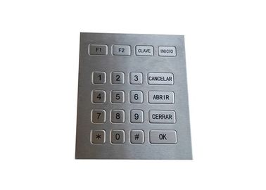 Clés espagnoles du clavier numérique 4 x 5 en métal de connecteur de TTL 20 pour le support automatique extérieur