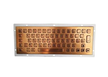 Matériel d'or d'acier inoxydable de clavier de bâti de panneau avec la solution de kiosque de bâti de panneau
